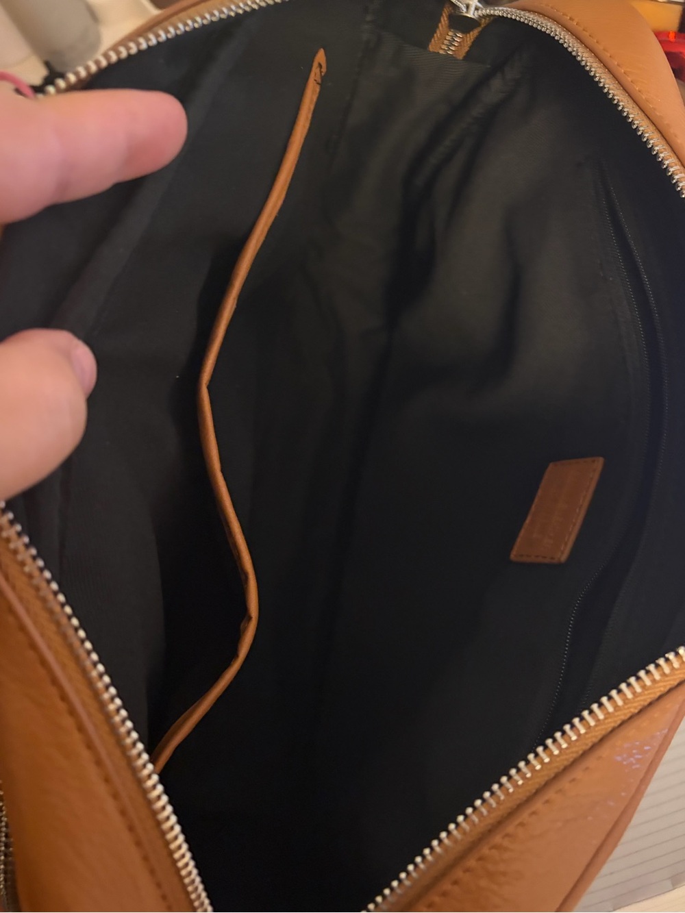 Siena Classic Genuine Leather Bag. Made in Italy. Viral on tik tok. - Picture 5 of 5